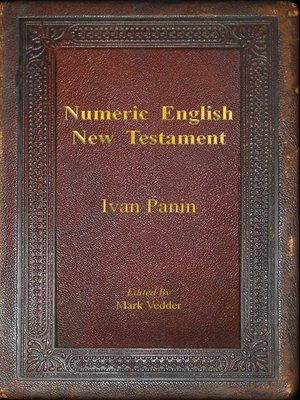 cover image of Numeric English New Testament
